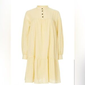 Pamela Love x RTR Yellow Eyelet Dress